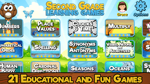 Second Grade Learning Games screenshot 1 - screenshot