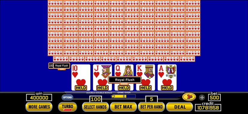 Hundred Play Draw Poker screenshot 3 - screenshot