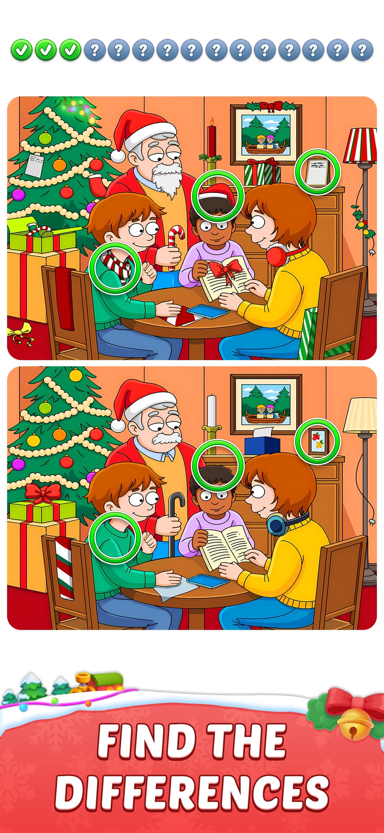 Christmas Find Differences screenshot 4 - screenshot