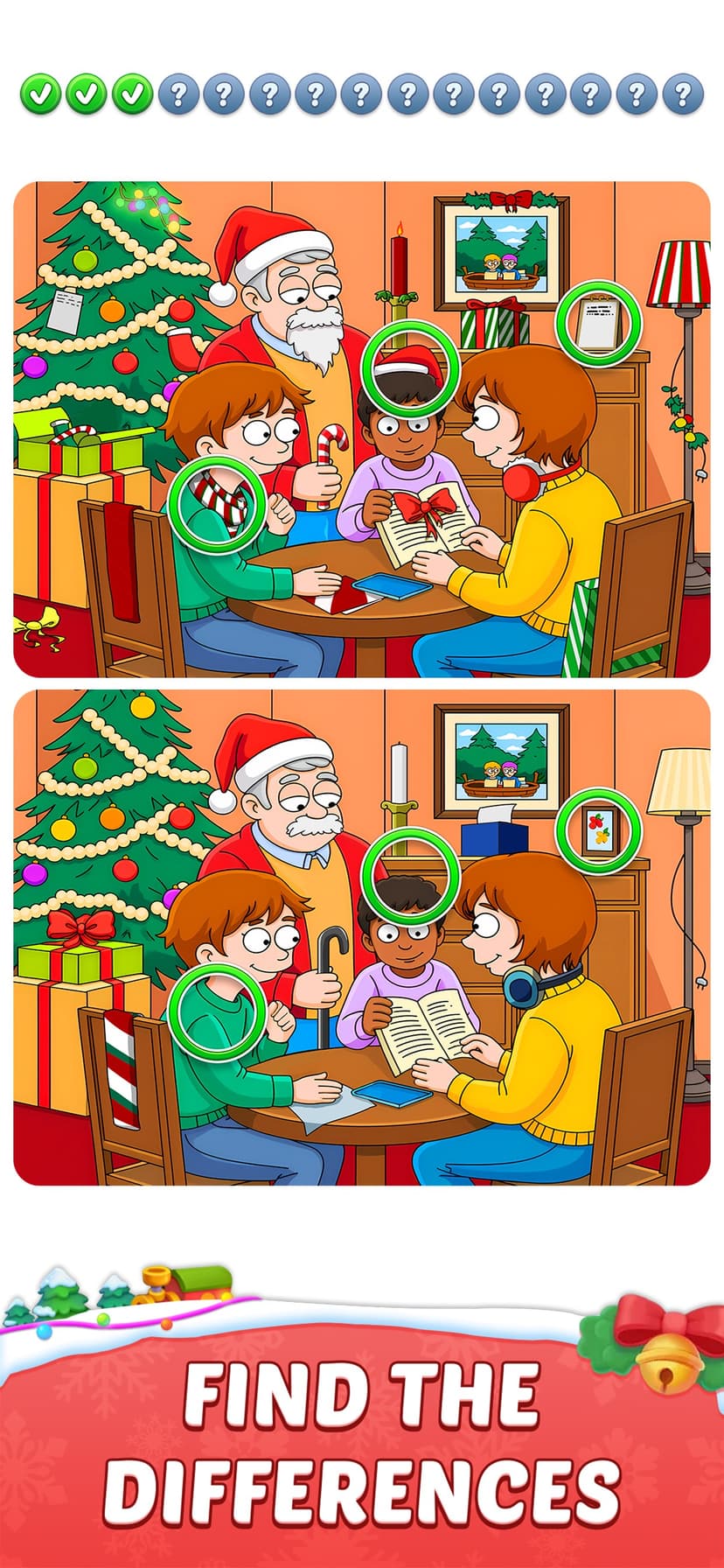 Christmas Find Differences screenshot 4 - screenshot