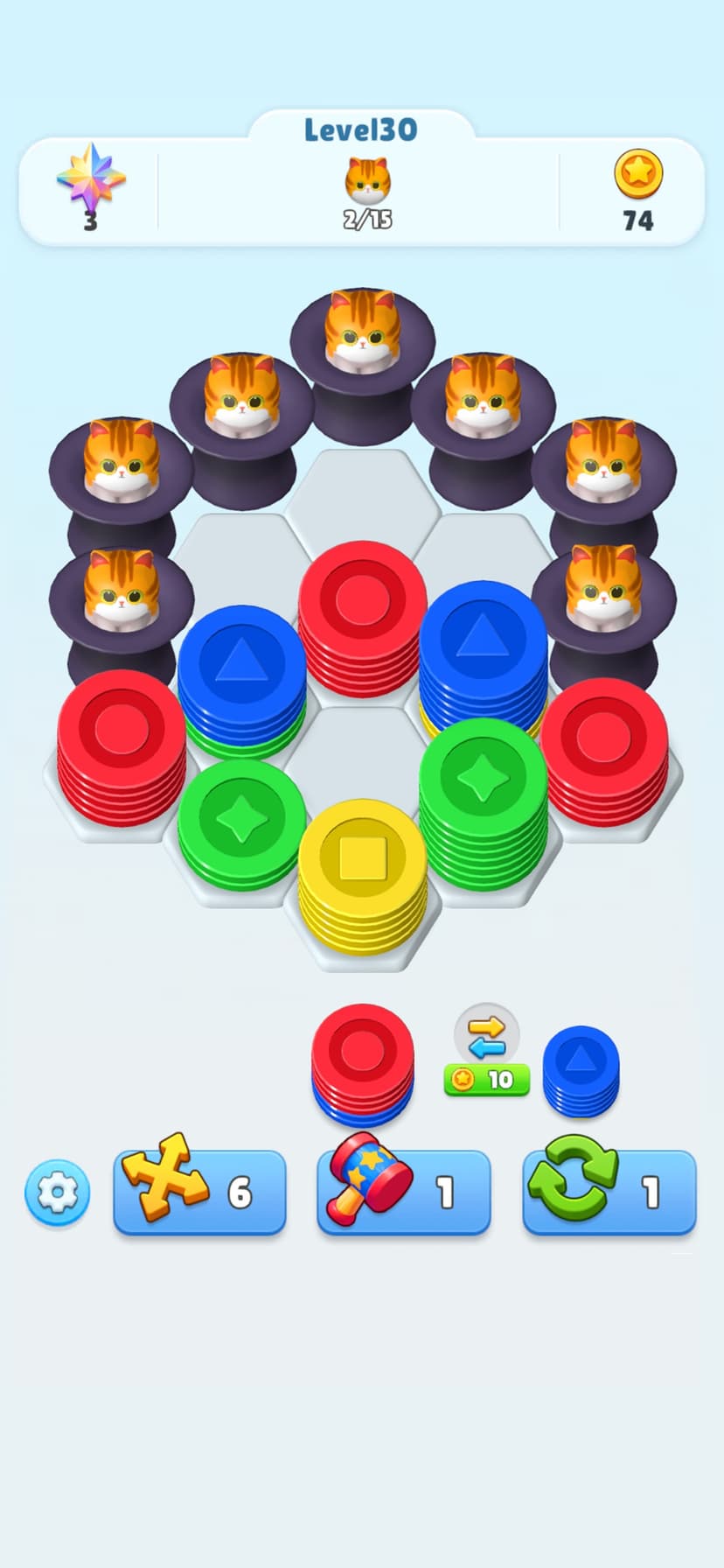 Hexa Coin Match screenshot 4 - screenshot