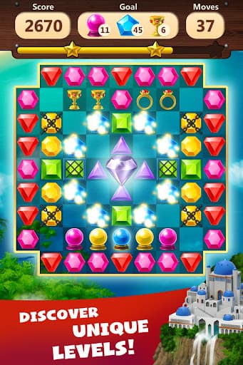 Jewels Planet - Match 3 Puzzle screenshot 3 - screenshot