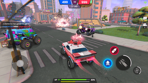 Battle Cars: Nitro PvP Shooter screenshot 1 - screenshot