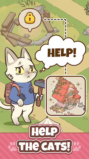 Merge Cat Town : Island Build screenshot 3 - screenshot