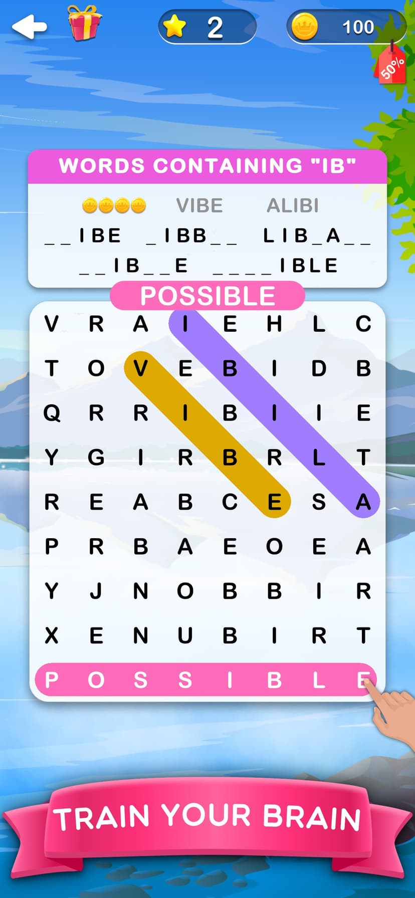 Word Search 2 - Hidden Words screenshot 2 - screenshot