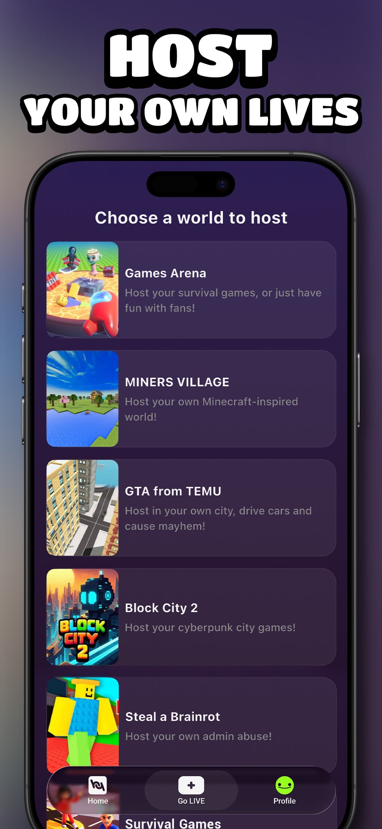 HypeHype: Play LIVE Games screenshot 5 - screenshot