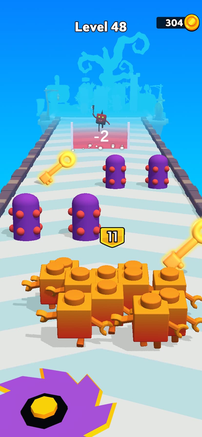 Merge Number Cube: Fam Run screenshot 1 - screenshot