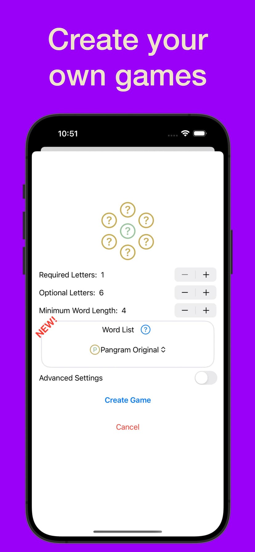 Pangram screenshot 4 - screenshot