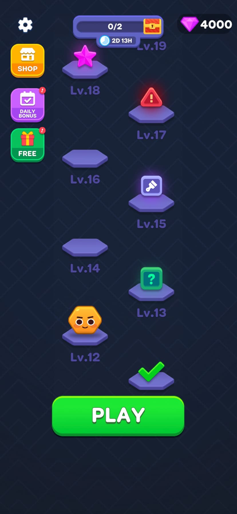 Nuts & Bolts, Color Screw Sort screenshot 1 - screenshot
