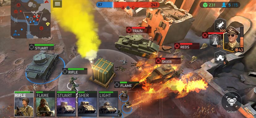 World War Armies: WW2 PvP RTS screenshot 2 - screenshot