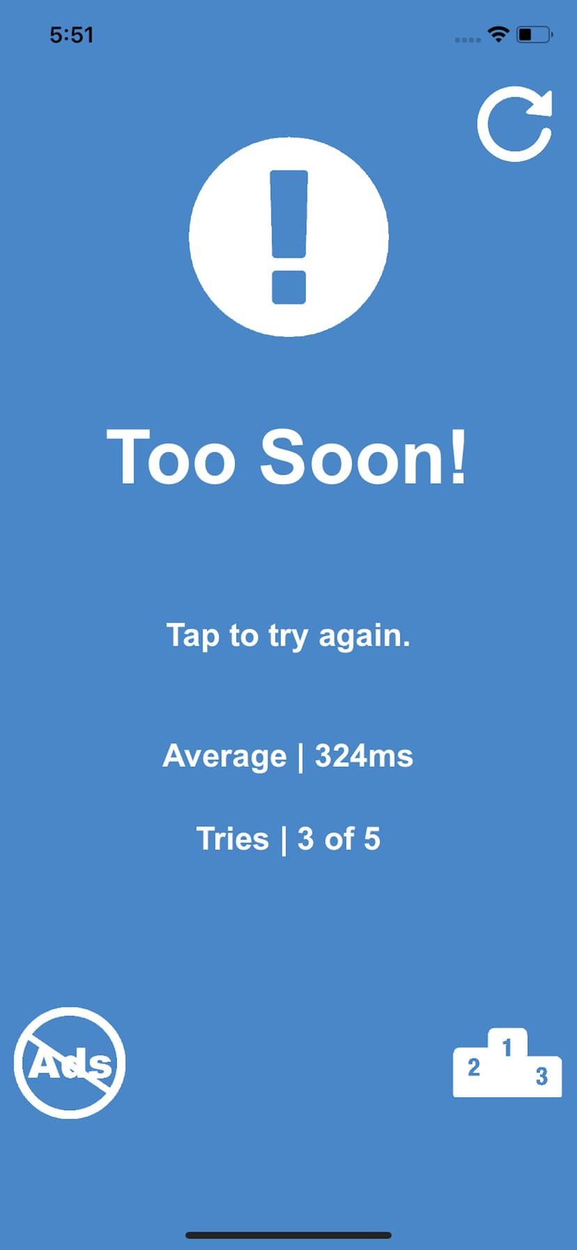 Reaction Speed Reflex Trainer screenshot 5 - screenshot