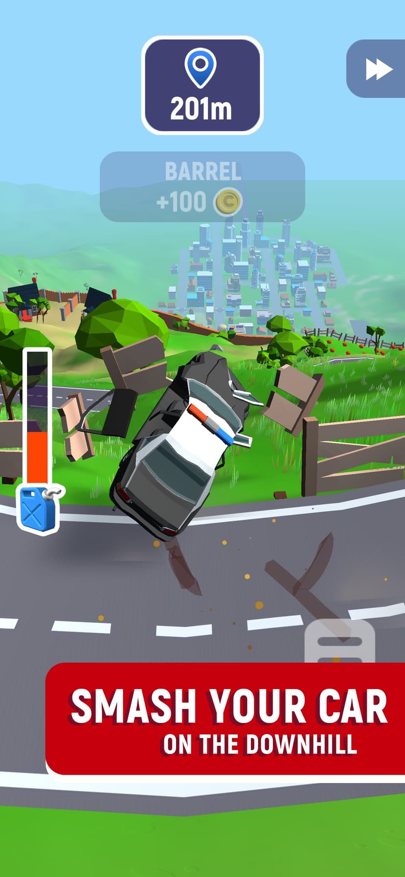 Crash Delivery: car jumping screenshot 5 - screenshot