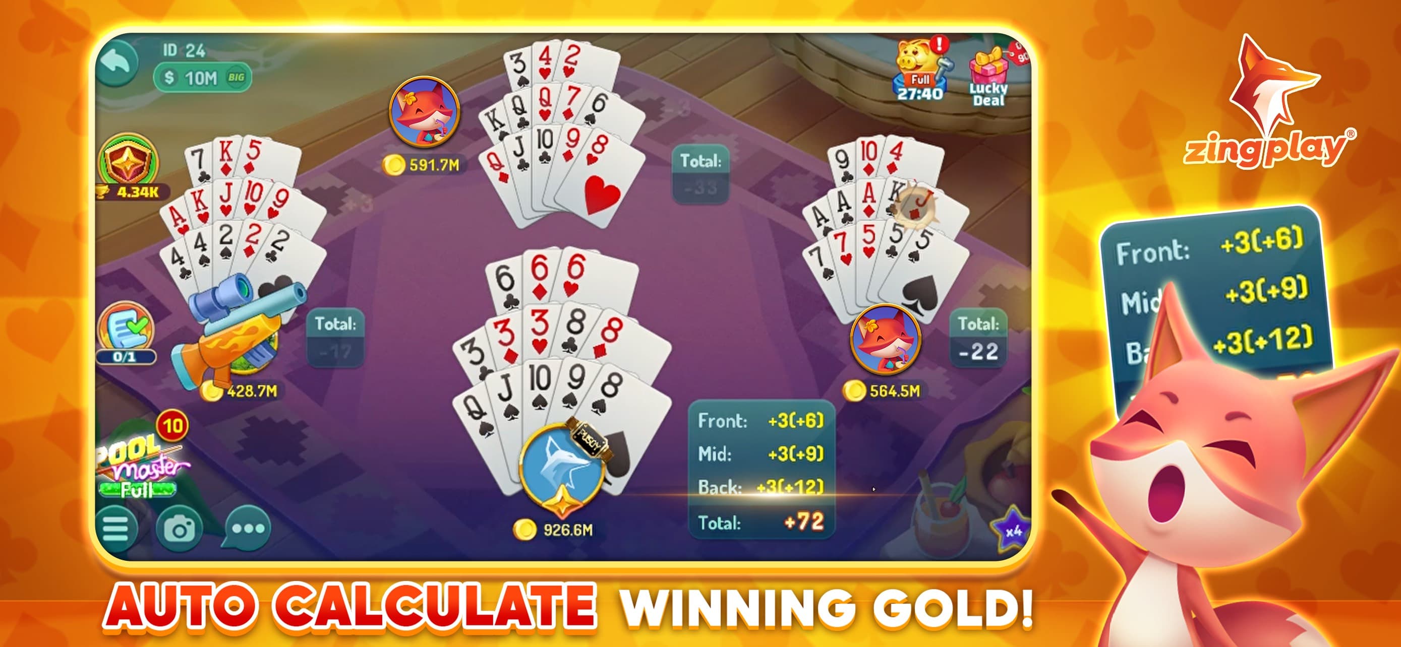 Pusoy ZingPlay - Chinese Poker screenshot 3 - screenshot