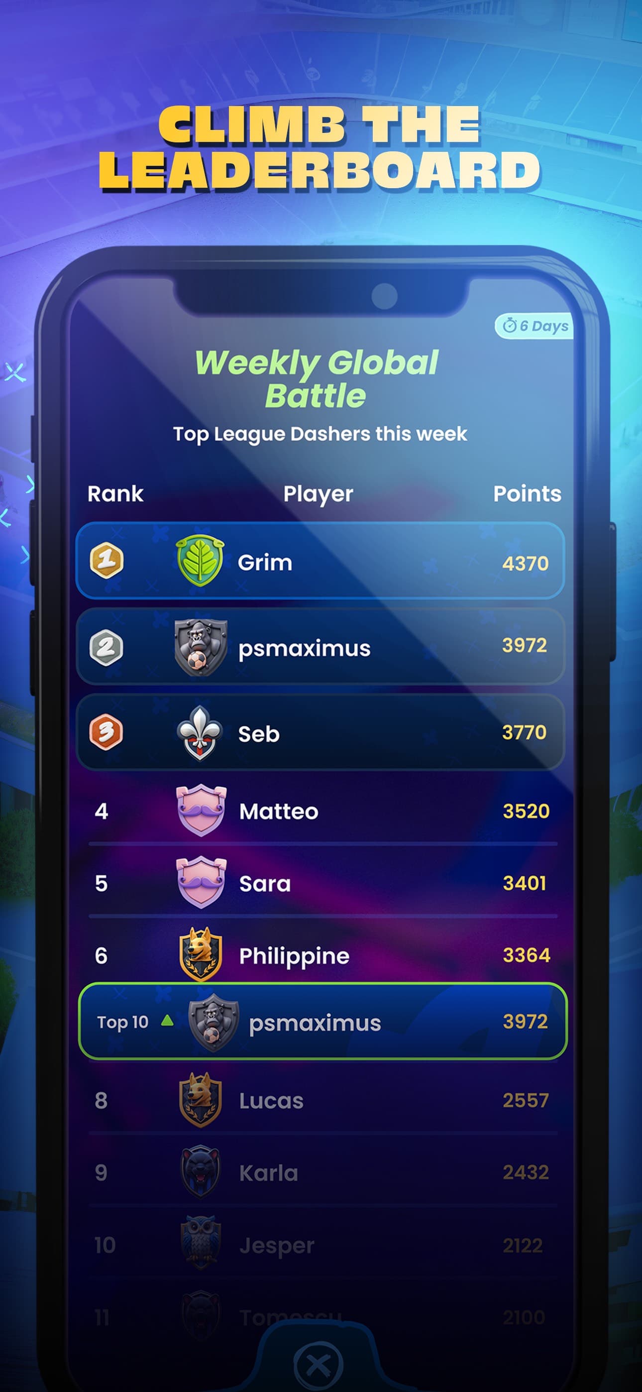 Matchday™ Champions: Soccer screenshot 8 - screenshot