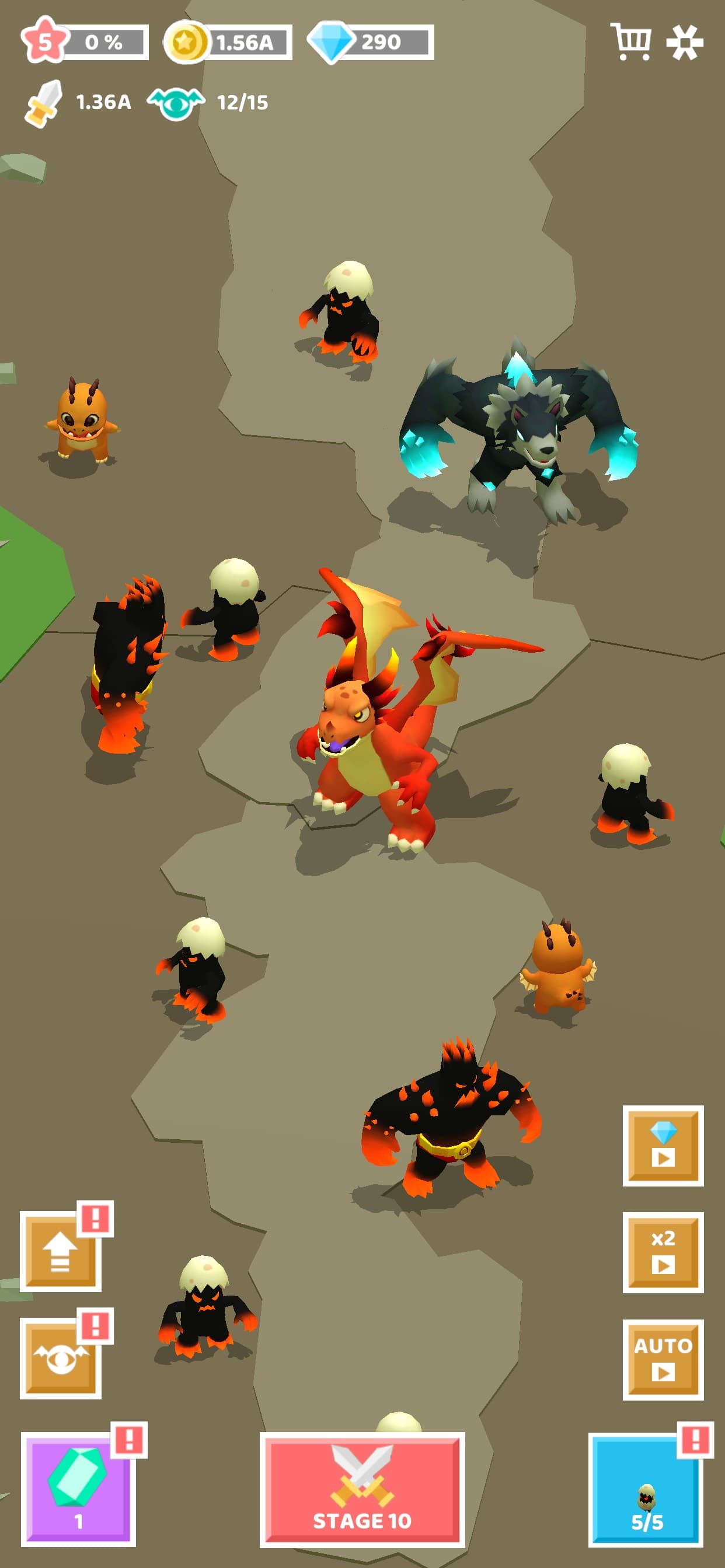 Merge Monster Evolution screenshot 2 - screenshot