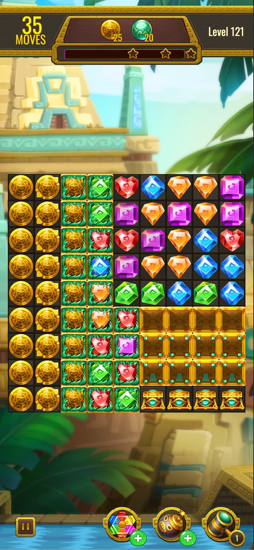 Jewel Maya Quest: Gems Hunt screenshot 1 - screenshot