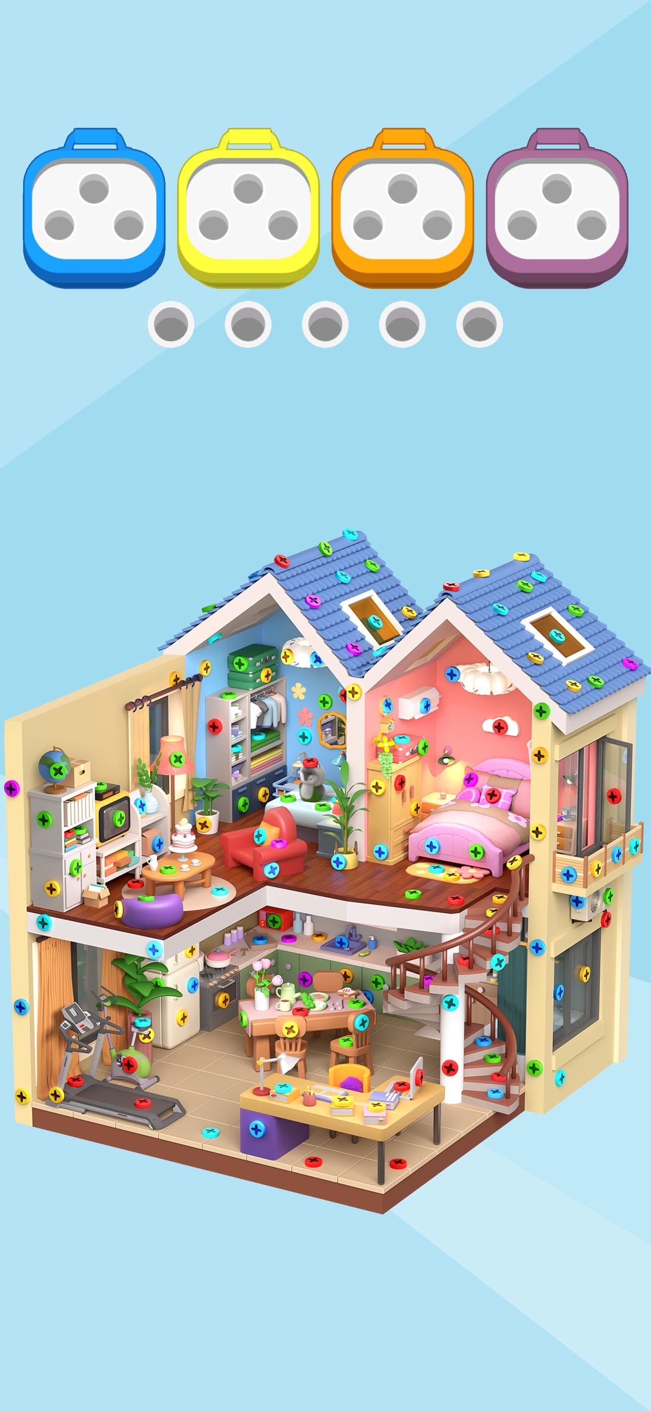 Screw Sort Jam™ -Pin Puzzle 3D screenshot 2 - screenshot