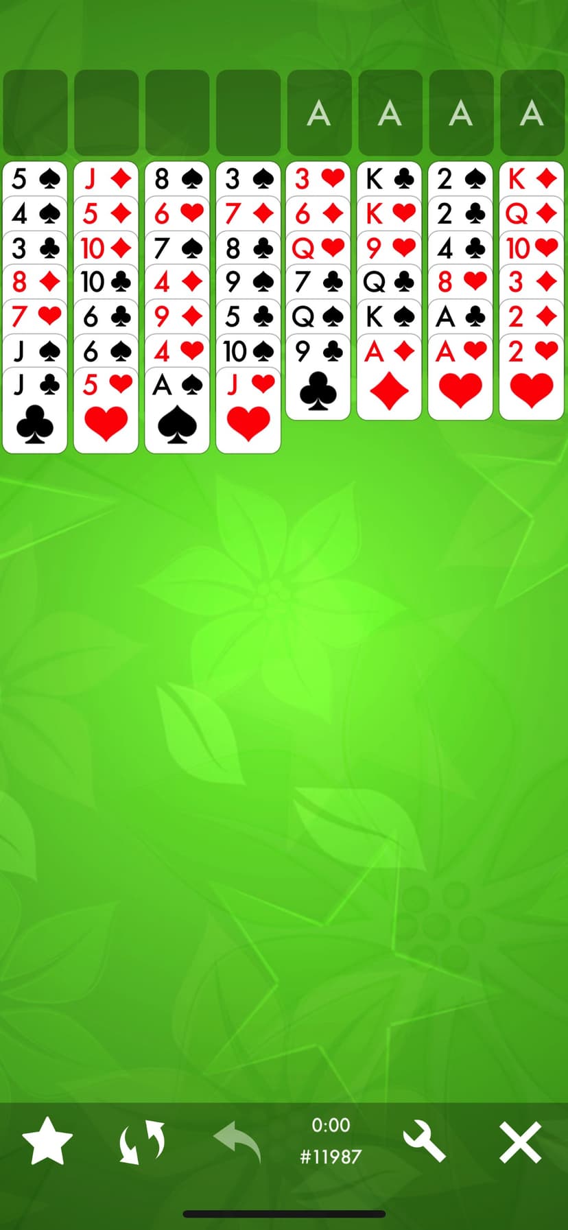 FreeCell Solitaire Card Game. screenshot 1 - screenshot