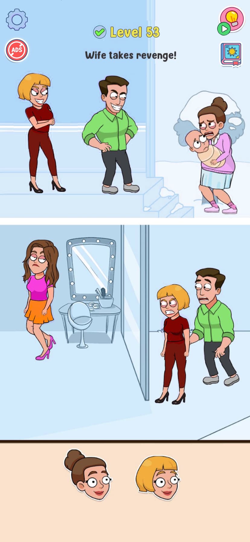 Happy Ending: Displace Puzzle screenshot 5 - screenshot