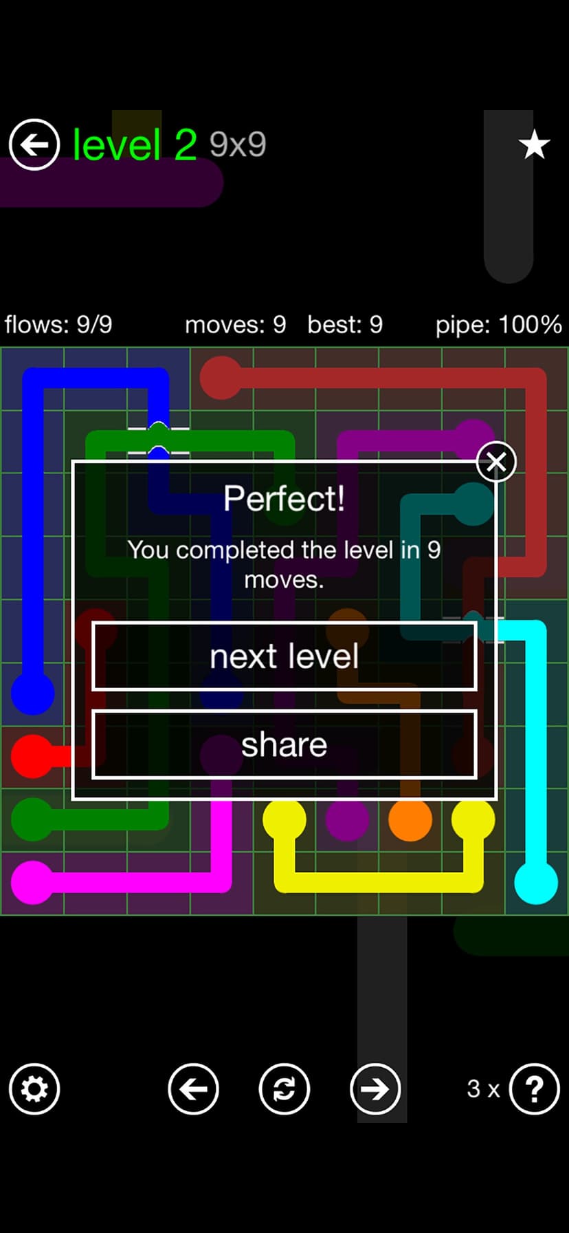 Flow Free: Bridges screenshot 3 - screenshot
