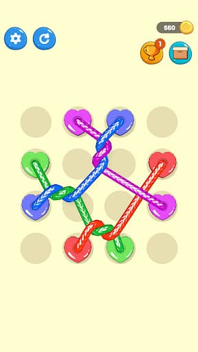 Tangled Line: Knot Twisted screenshot 1 - screenshot