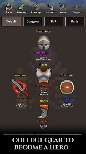 Hero of Aethric Turn Based RPG screenshot 1 - screenshot