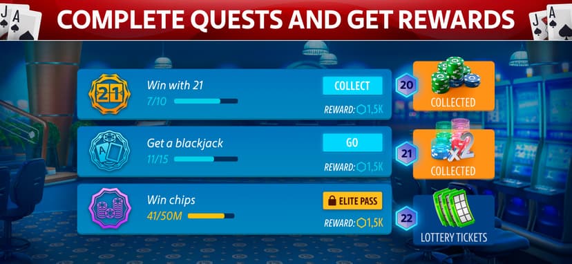 Blackjack 21: Blackjackist screenshot 7 - screenshot