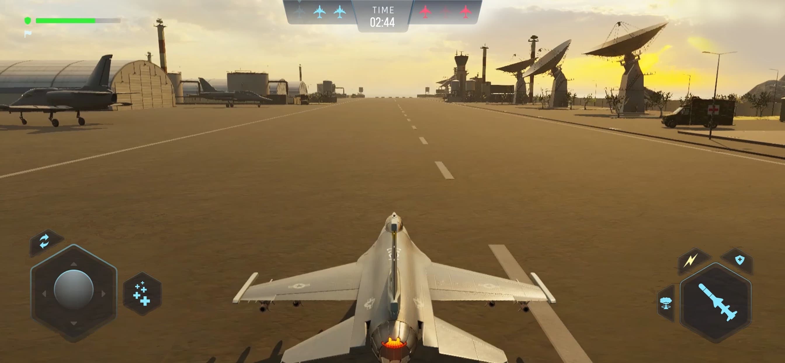 Sky Warriors: Airplane Games screenshot 1 - screenshot