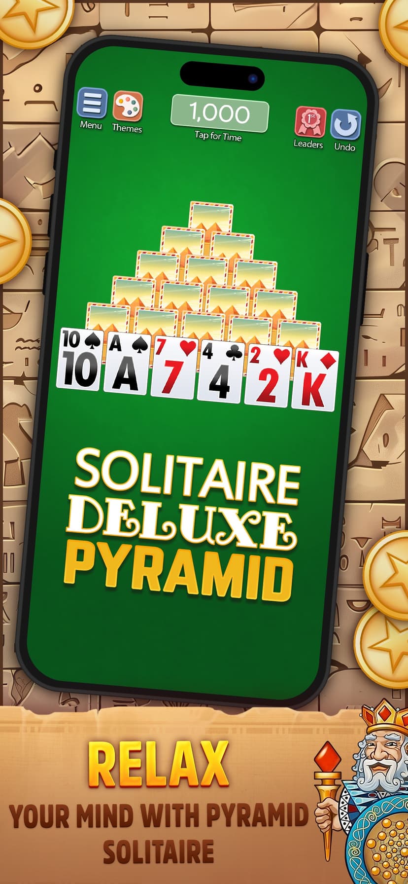 Pyramid Deluxe® Social screenshot 1 - screenshot