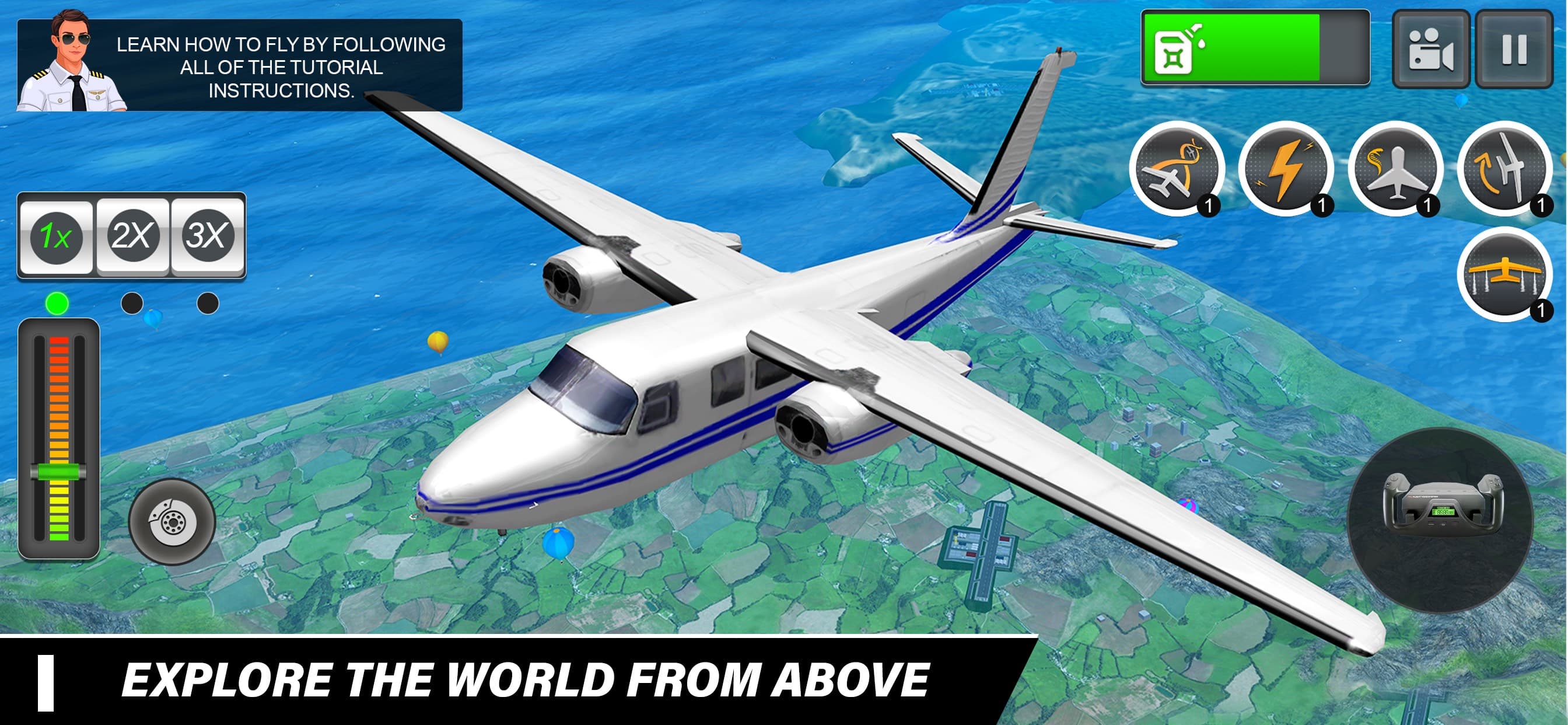 Plane Simulator: Plane Games screenshot 4 - screenshot