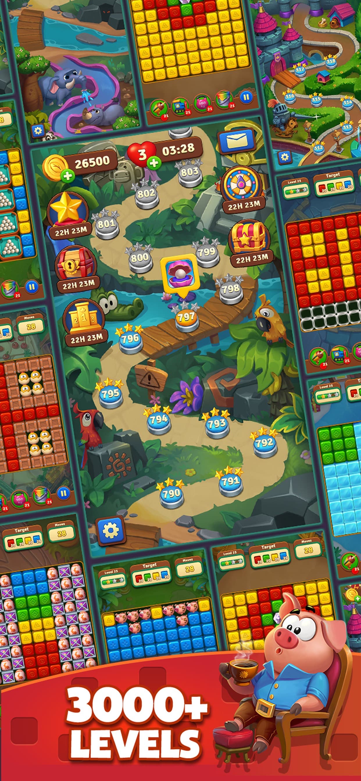 Jungle Cube Blast screenshot 4 - screenshot