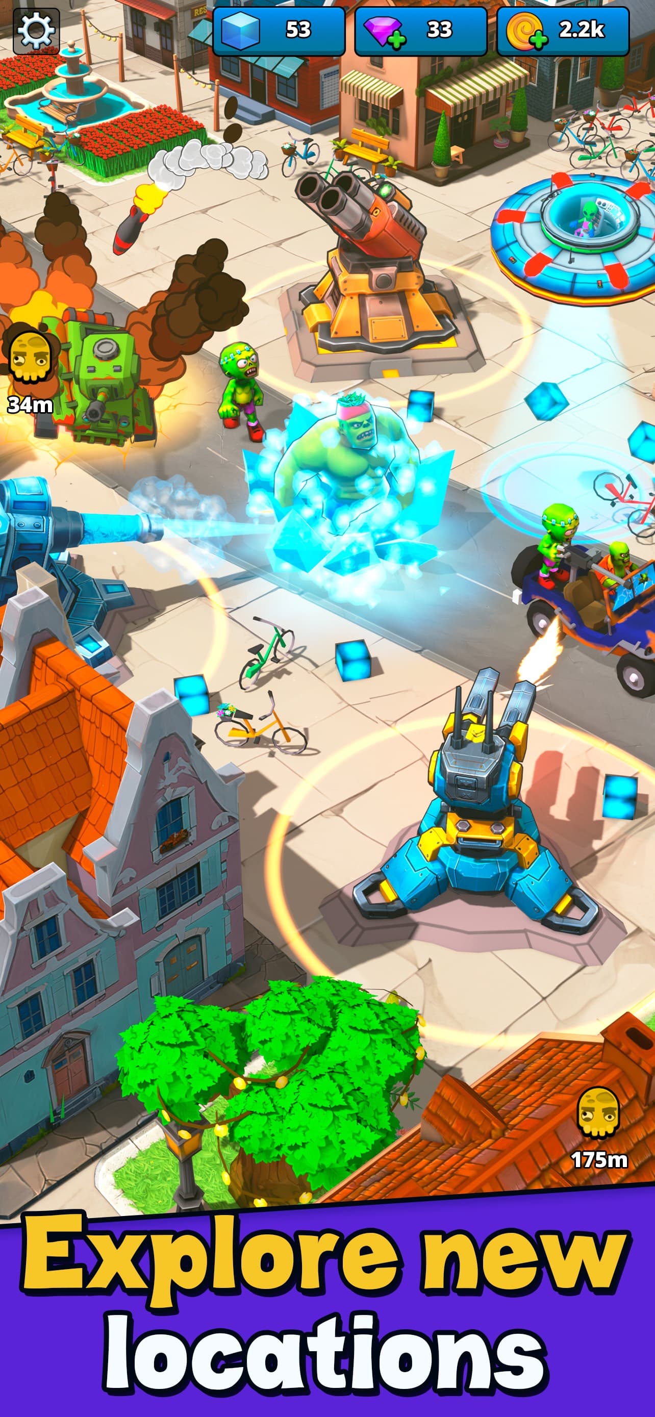 Aliens vs Zombies: Invasion screenshot 2 - screenshot