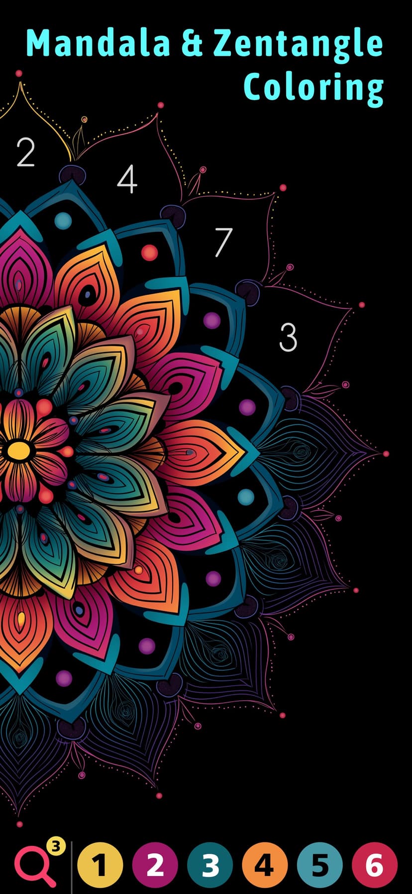 Ink: Zen Adult Color by Number screenshot 3 - screenshot