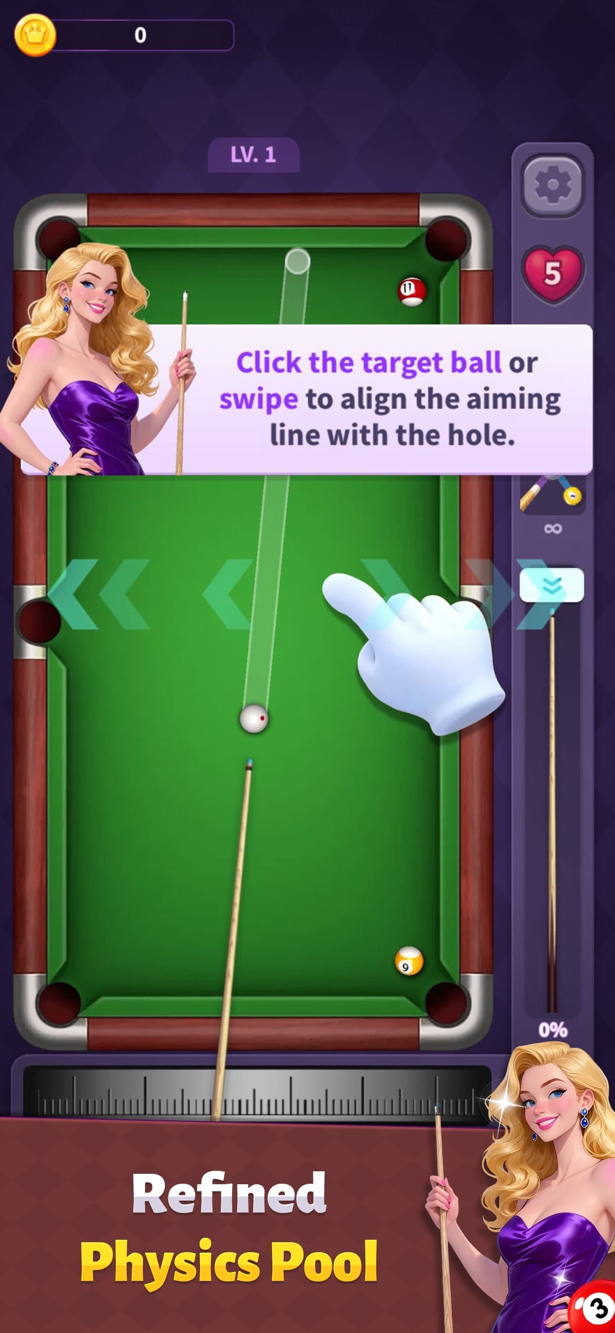 Pocket Ball Logic screenshot 1 - screenshot