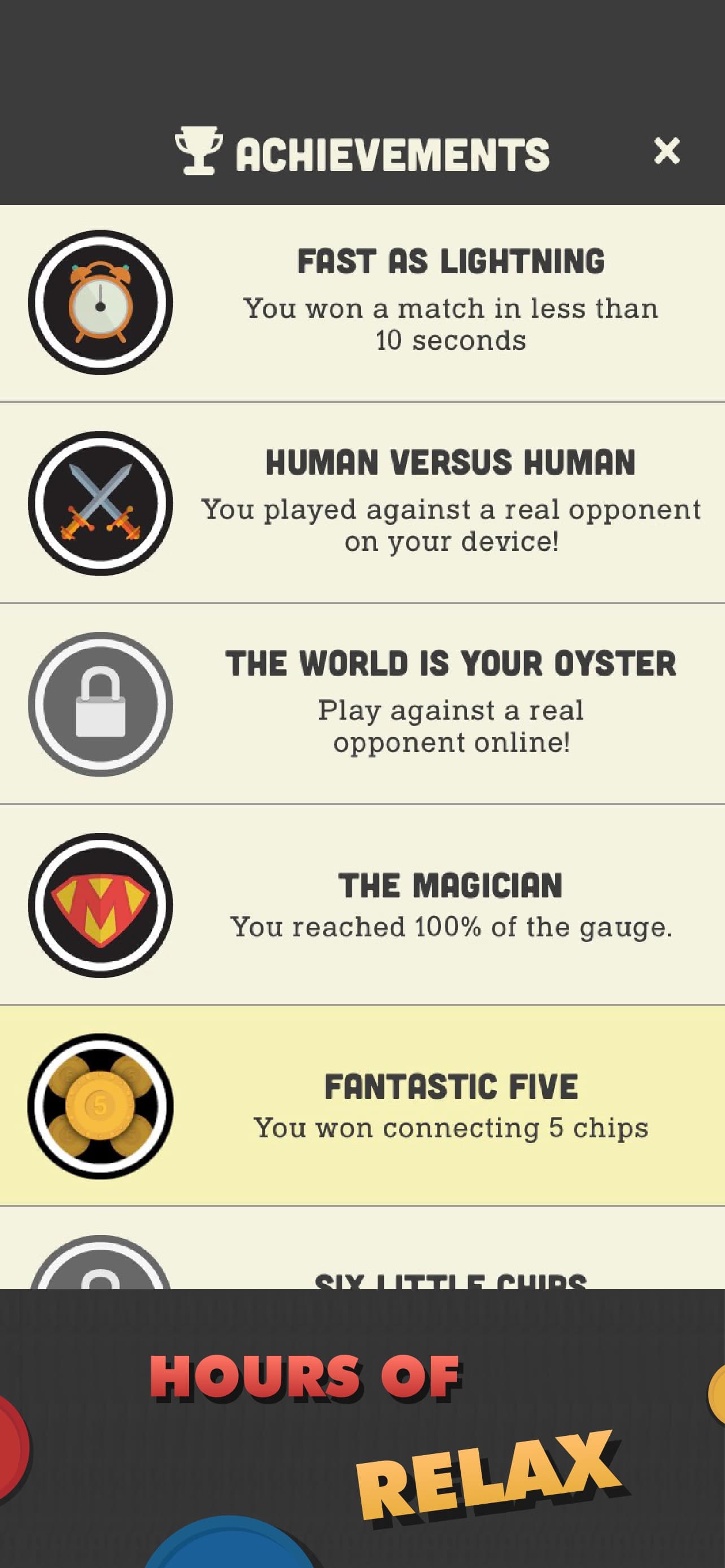 Four In A Row - Classic Games screenshot 3 - screenshot