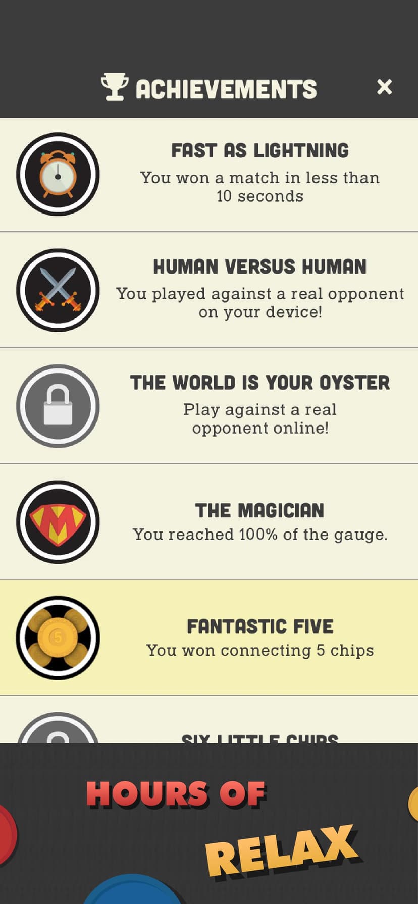 Four In A Row - Classic Games screenshot 3 - screenshot