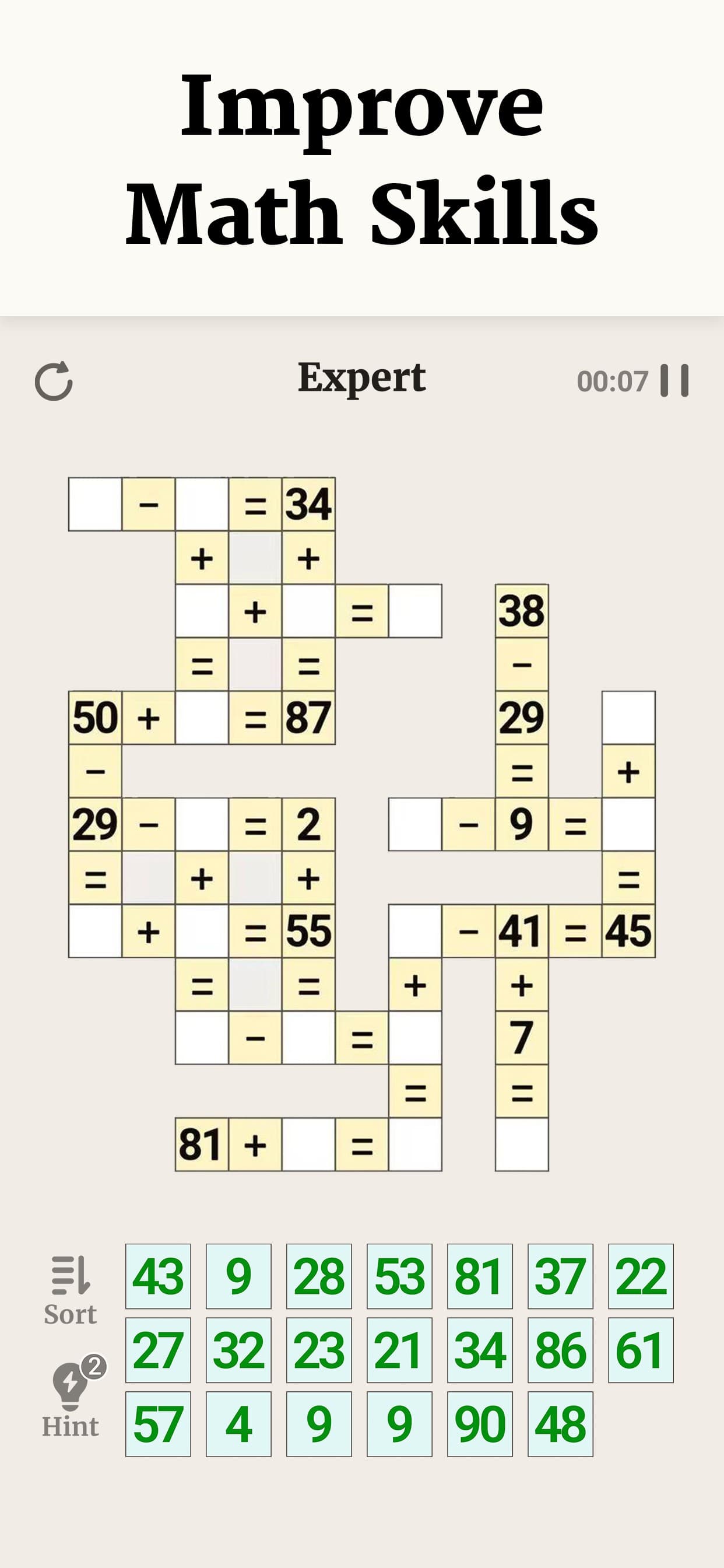 Vita Math Puzzle for Seniors screenshot 4 - screenshot