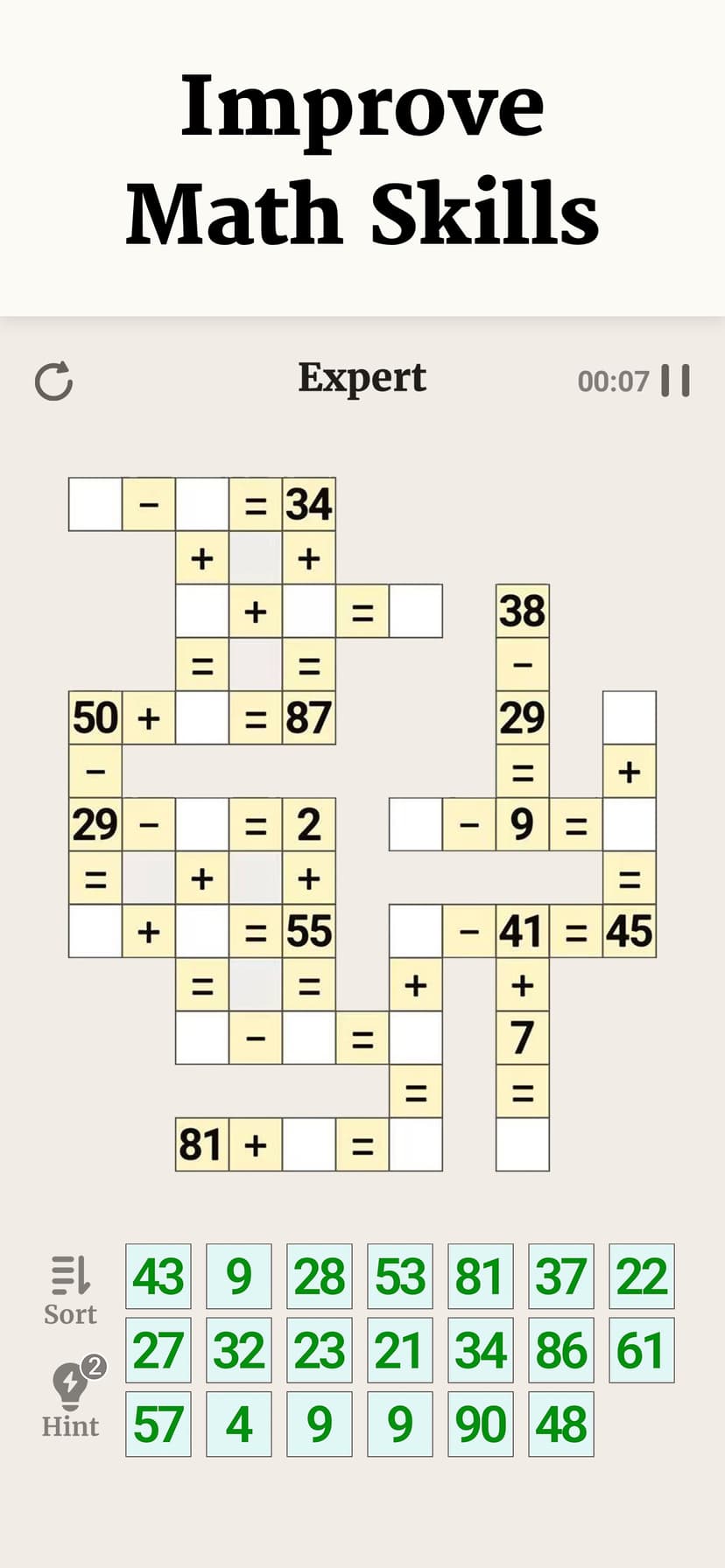 Vita Math Puzzle for Seniors screenshot 4 - screenshot
