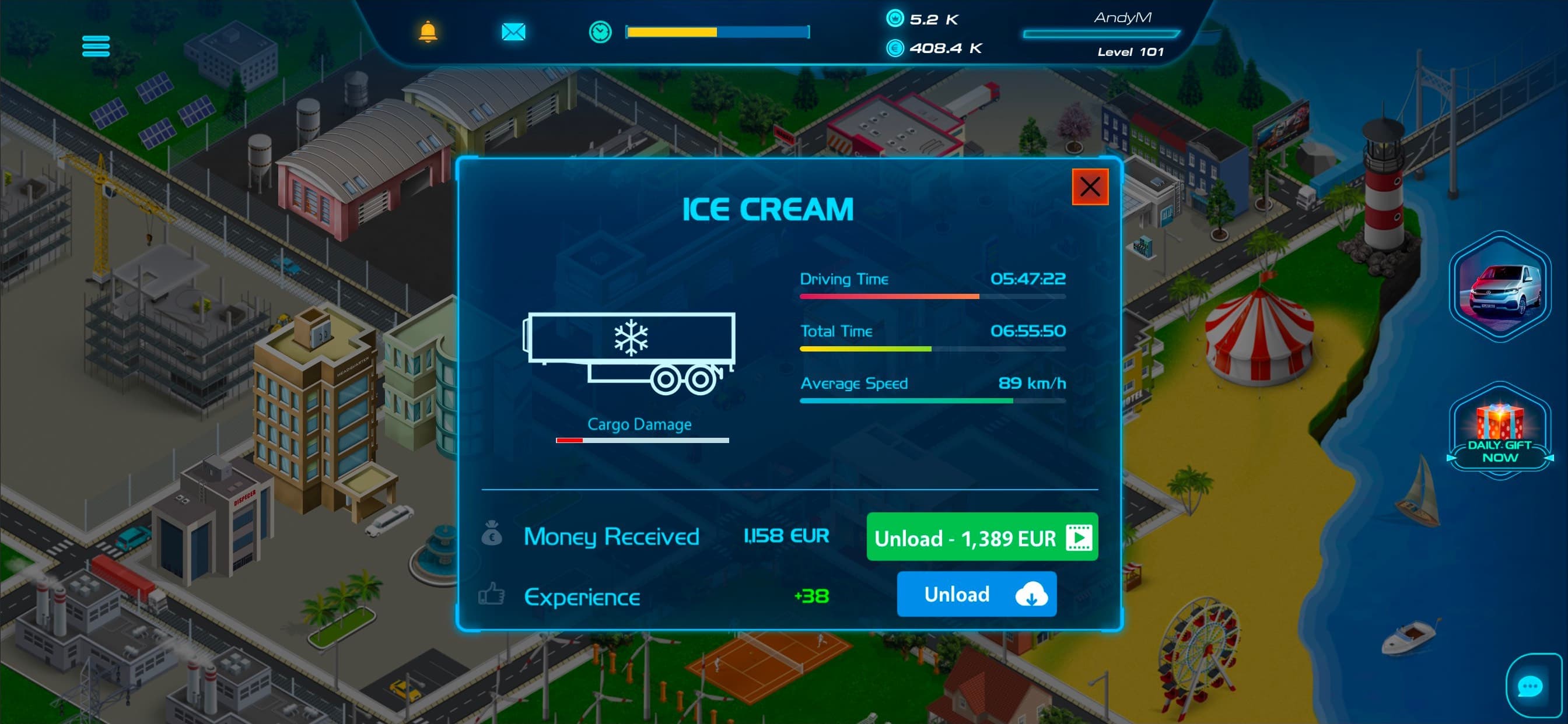 Virtual Truck Manager 2 Tycoon screenshot 5 - screenshot