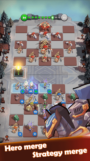 Idle Sky Village - Hero Merge screenshot 7 - screenshot