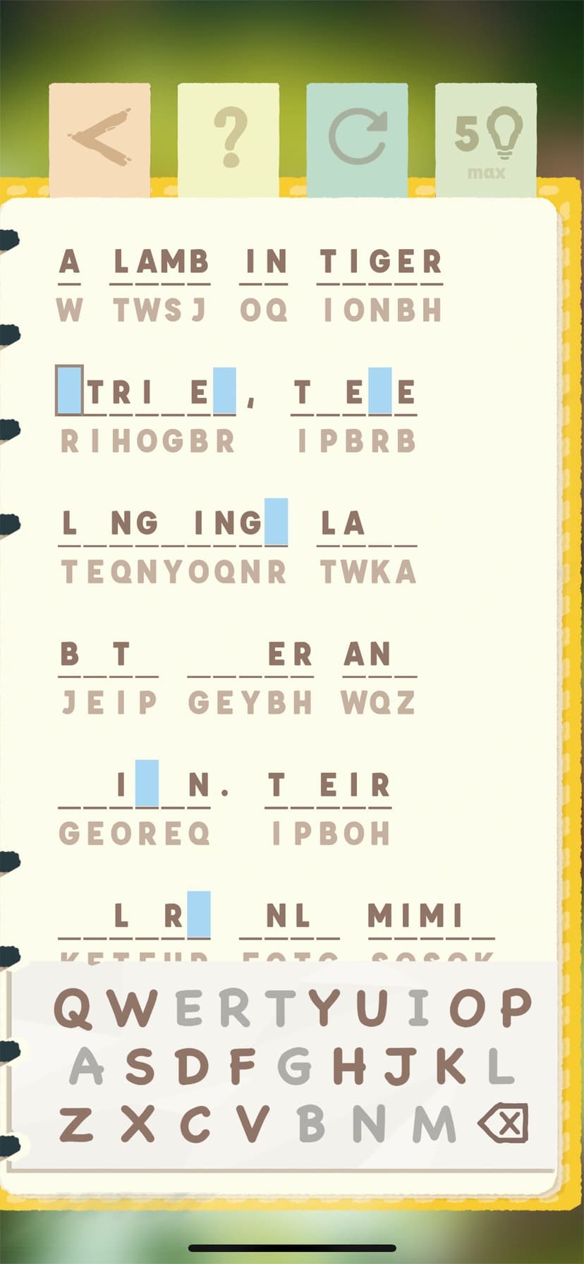 Cryptogram Nature Facts screenshot 2 - screenshot