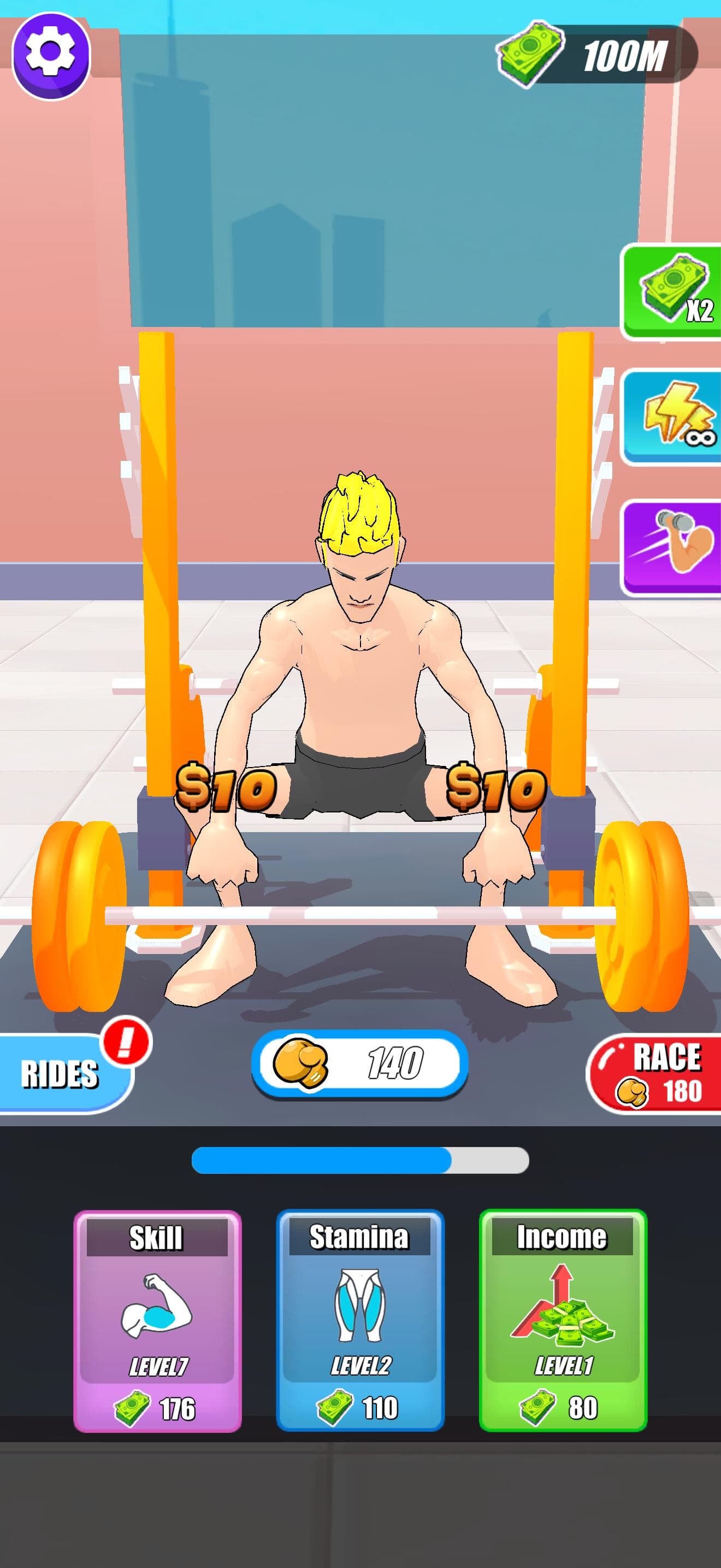 Grow Muscles:Gym Game screenshot 5 - screenshot
