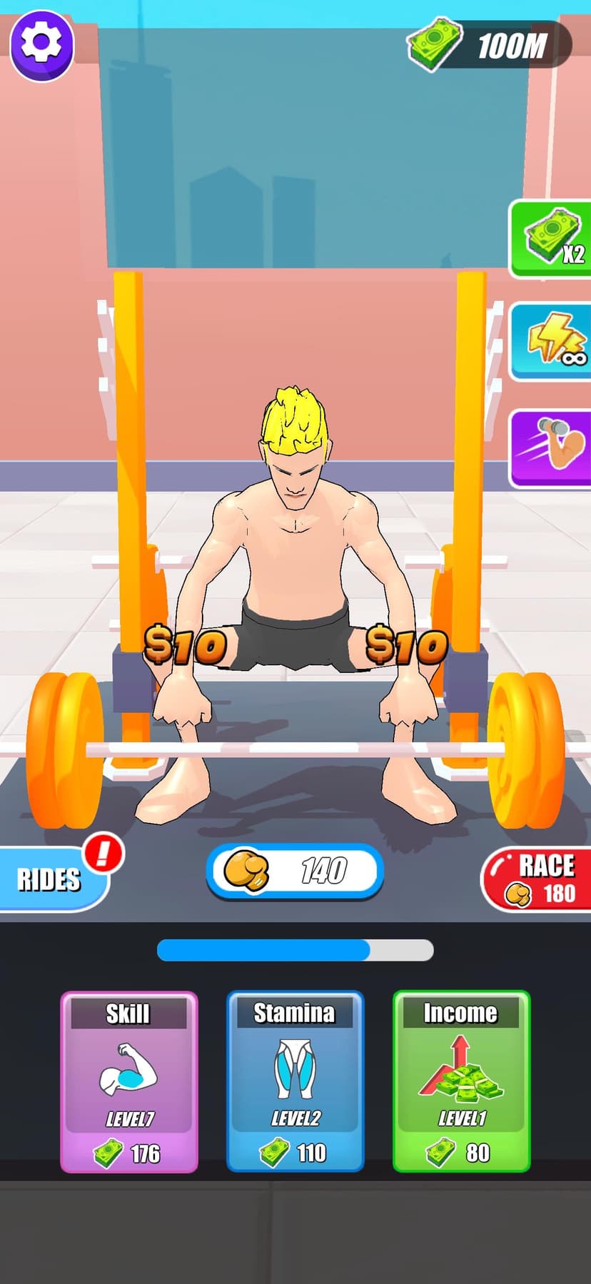 Grow Muscles:Gym Game screenshot 5 - screenshot