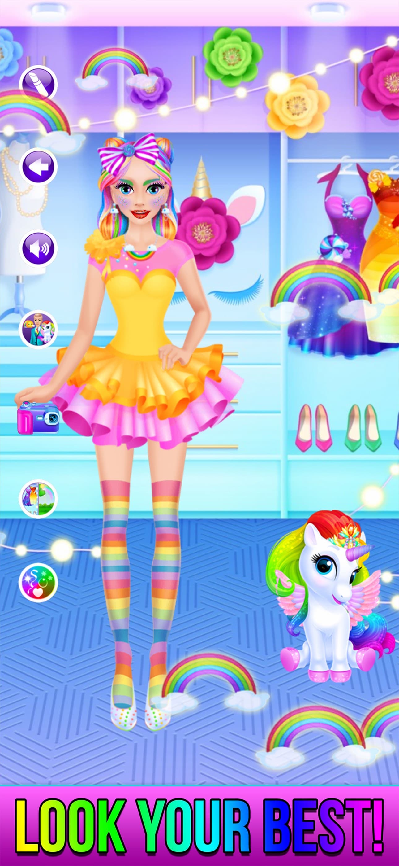Rainbow Unicorn Candy Salon screenshot 4 - screenshot