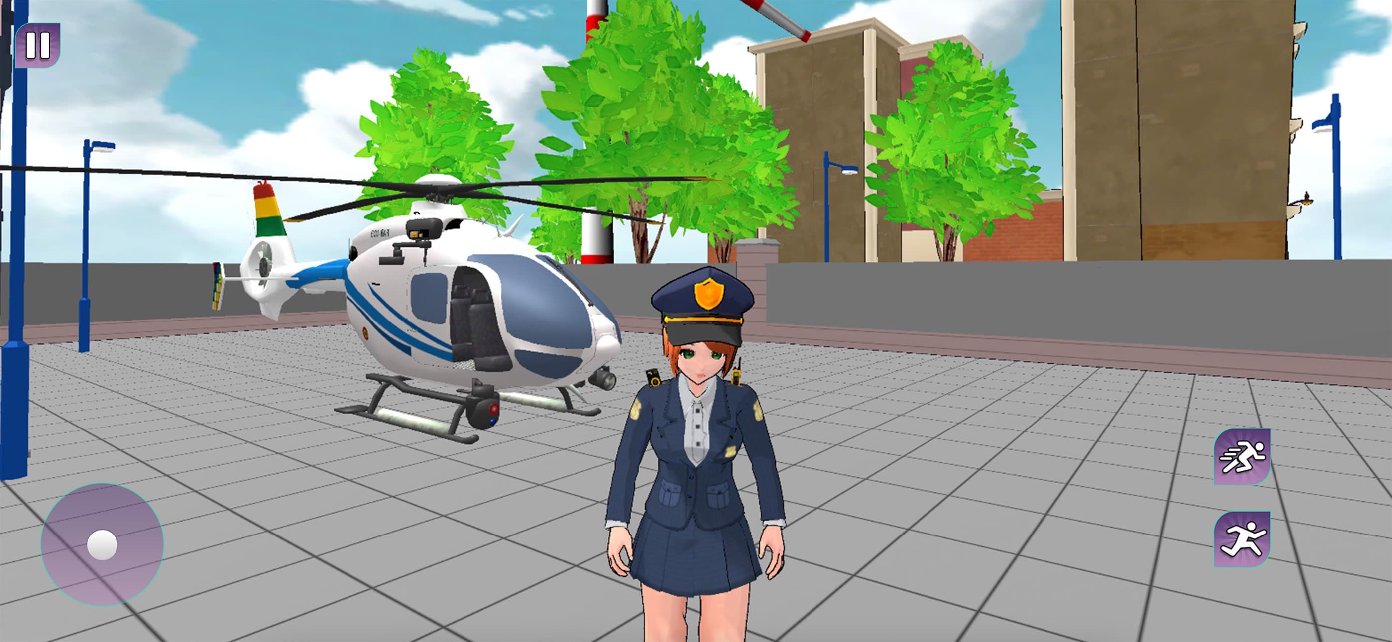 Sakura Cop Police Officer Game screenshot 1 - screenshot