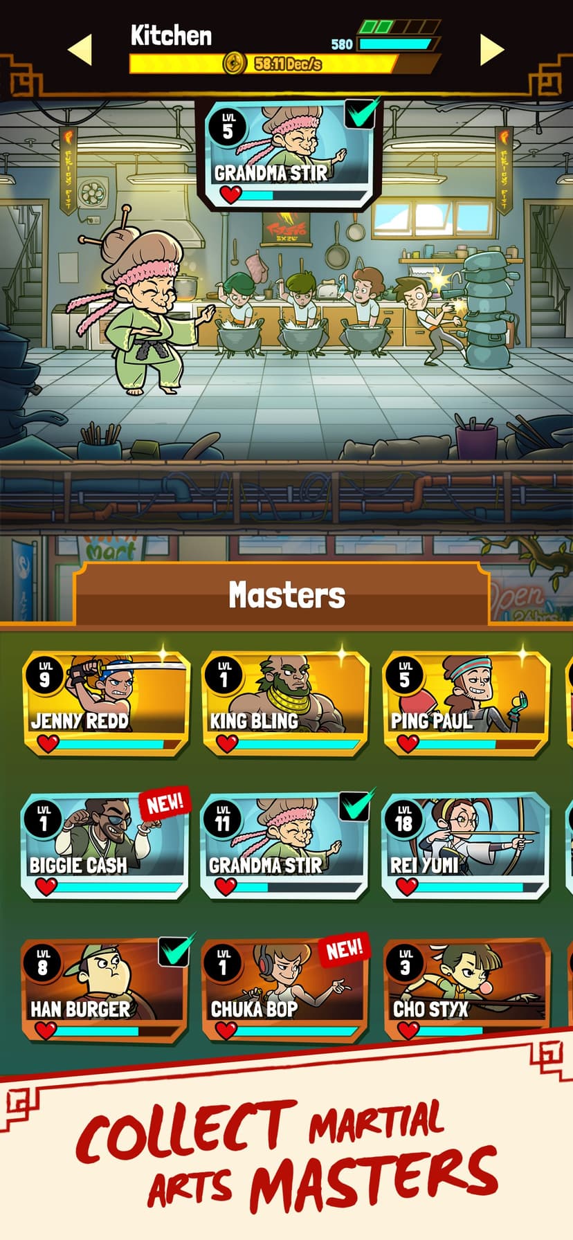 Kung Fu Clicker: Idle Dojo screenshot 3 - screenshot