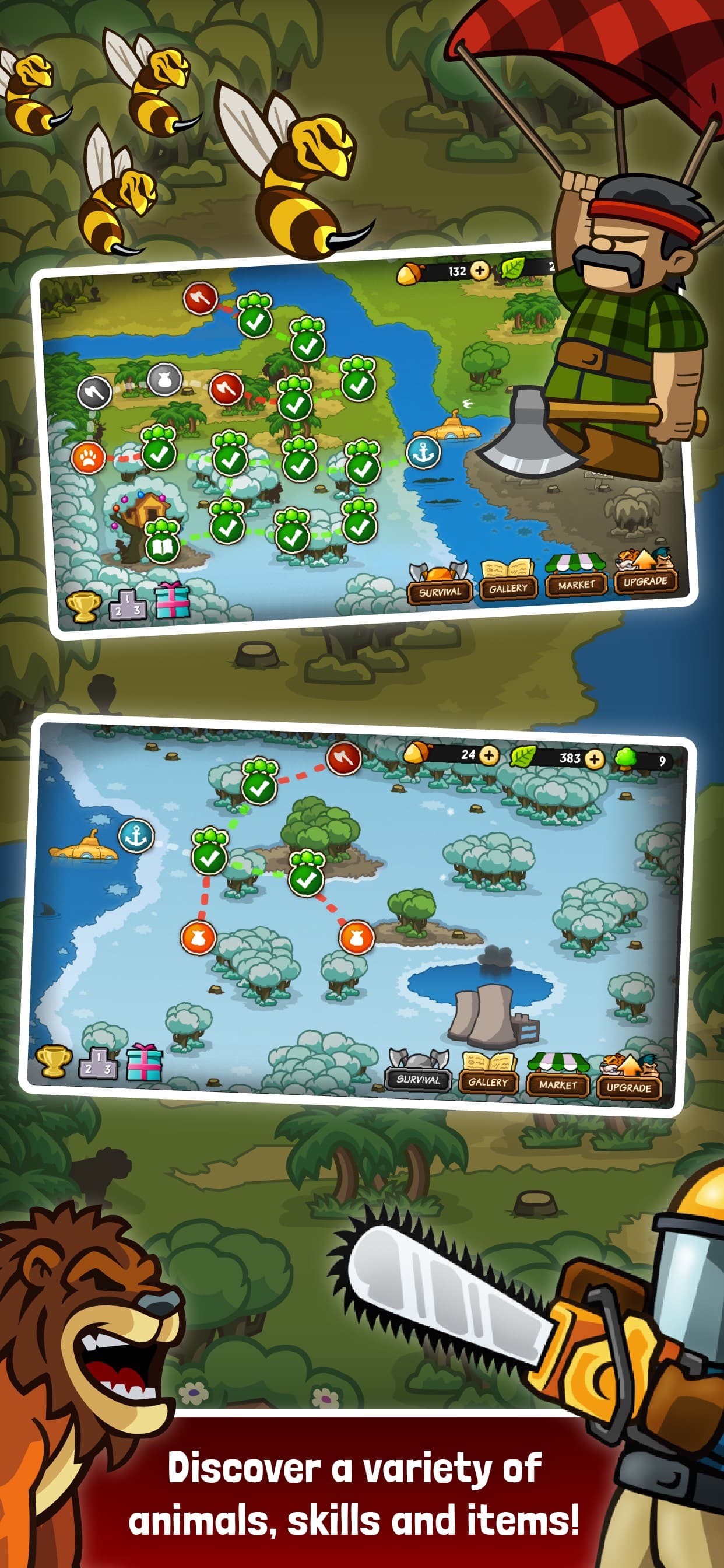 Lumberwhack: Defend the Wild screenshot 2 - screenshot