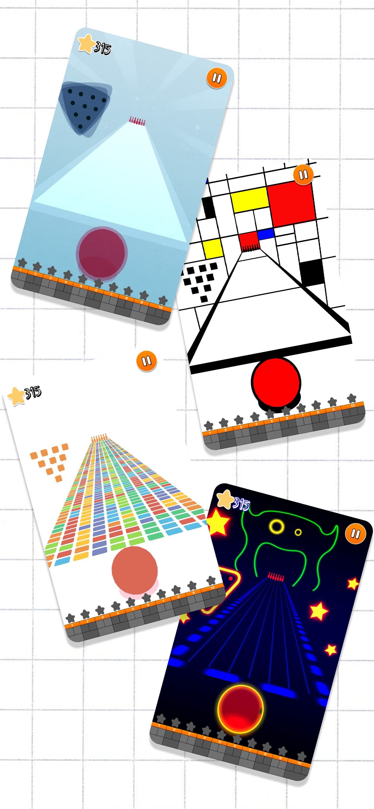 Doodle Bowling screenshot 2 - screenshot