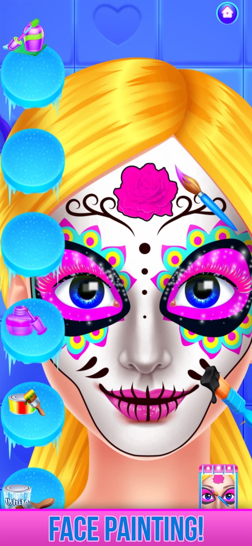Ice Princess Face Paint Salon screenshot 3 - screenshot