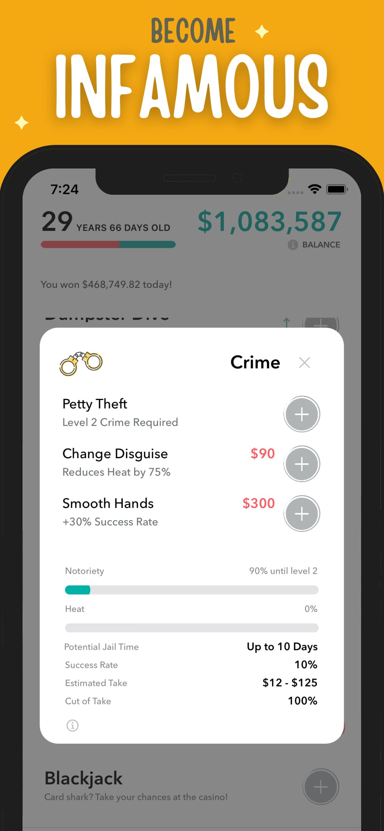 Life Simulator - Hobo CEO screenshot 6 - screenshot